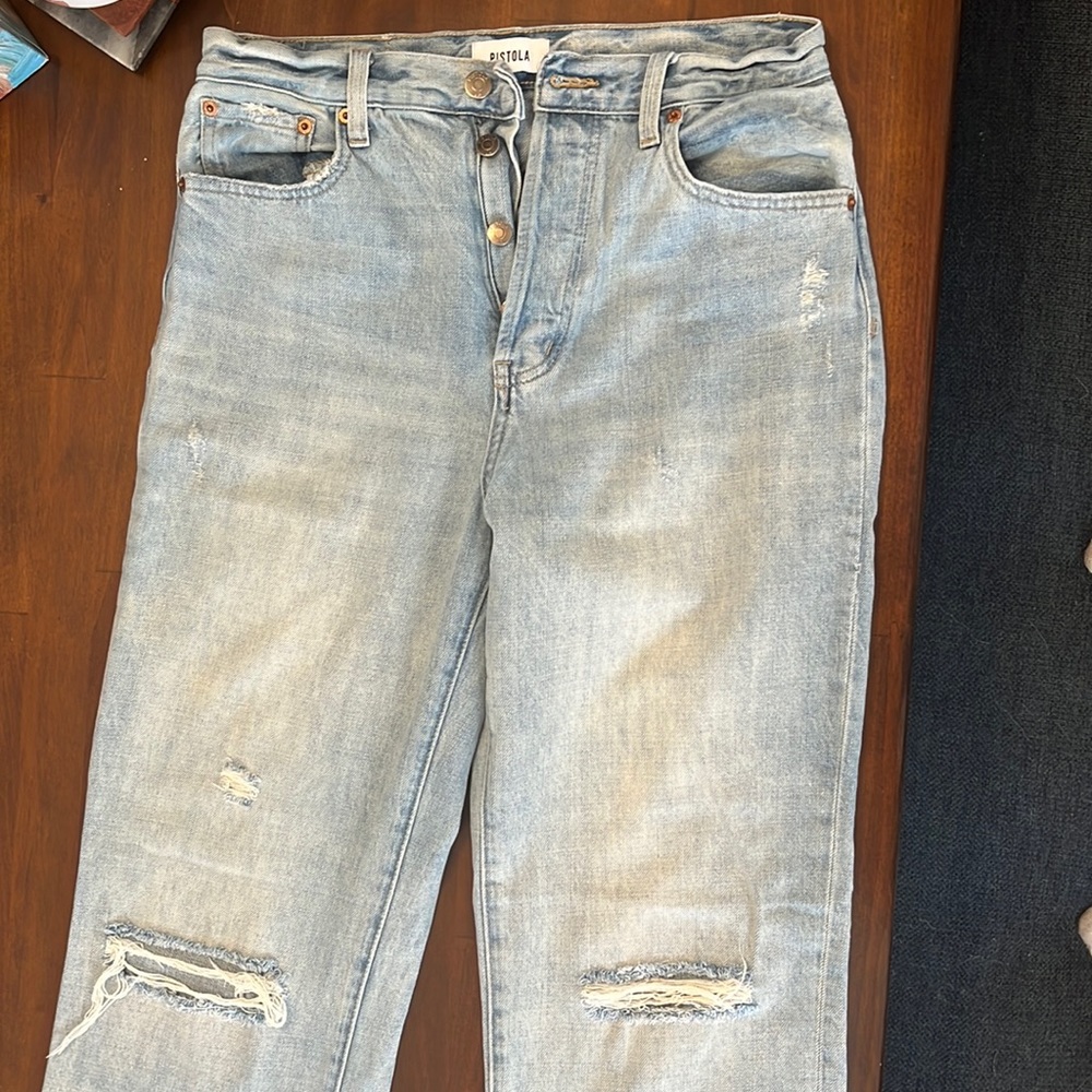 Too small. Wore a couple times. Excellent condition. Super cute.